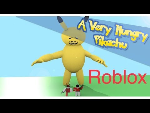 Roblox a very hungry pikachu