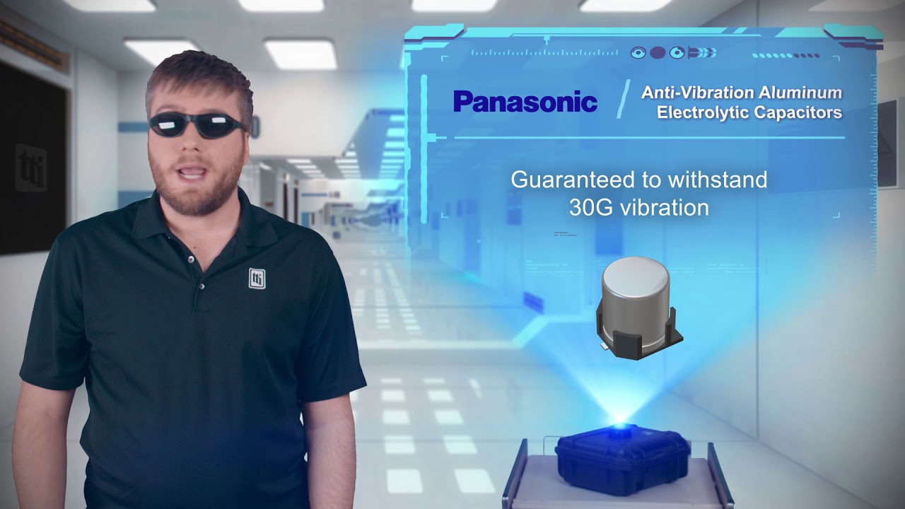 TTI Tech Specs:  Panasonic Anti-Vibration Electrolytic Aluminum Capacitors