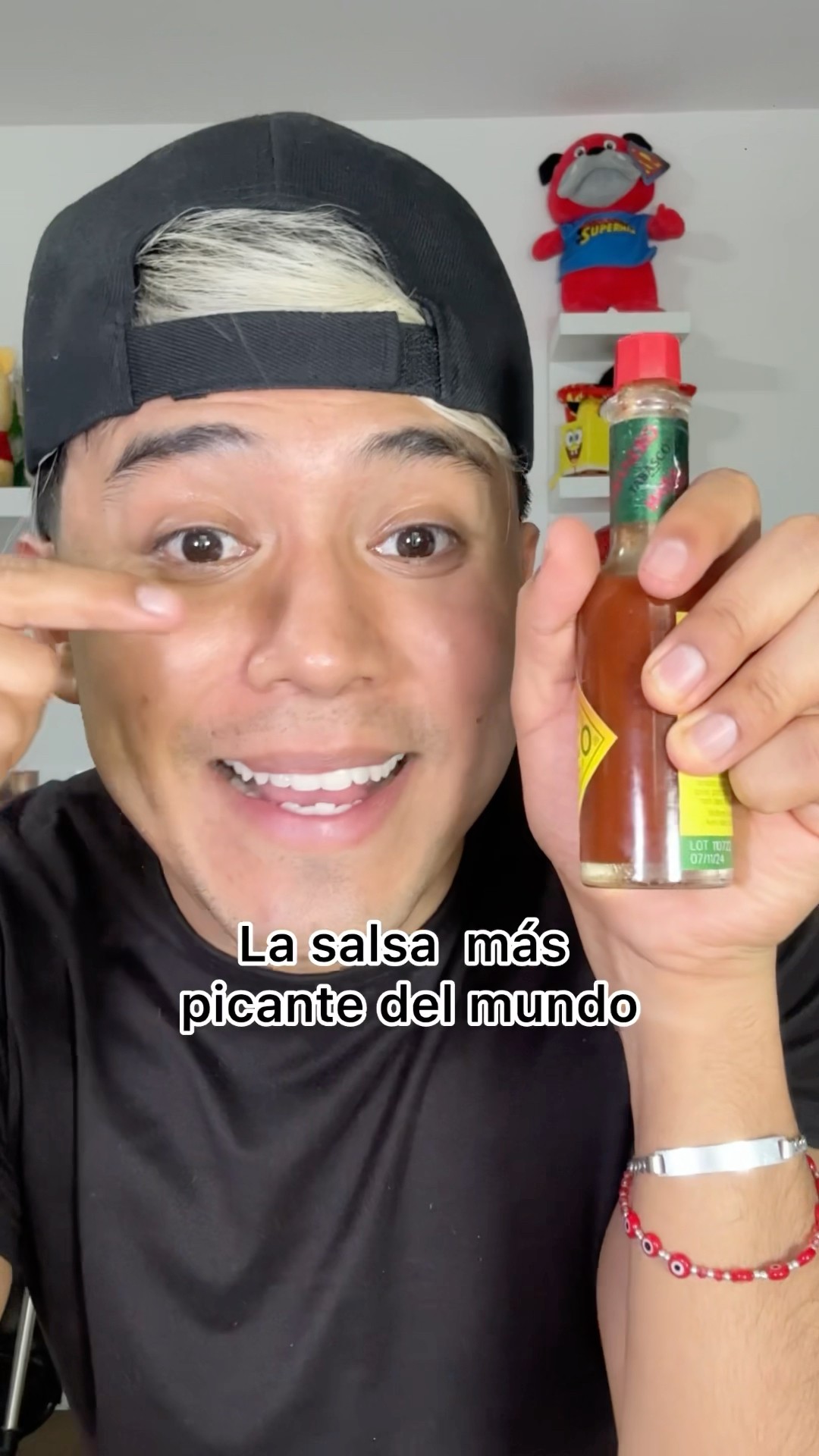 PROBARÉ LA SALSA PICANTE #shorts