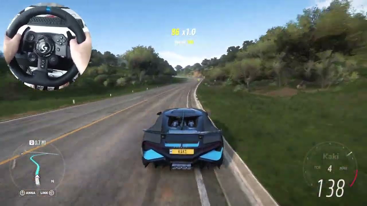 Bugatti Divo - Forza Horizon 5 | Logitech G923 Gameplay - YouTube