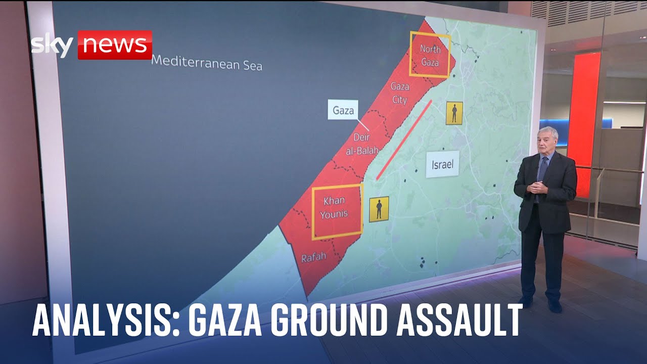 Israel-Hamas war: How might Israel carry out a ground assault in Gaza?