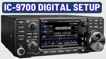 Icom IC-9700 SETUP for WSJT/Digital Modes (Easy and Simple)