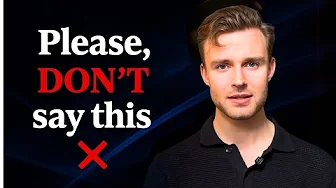 What to NEVER say in English