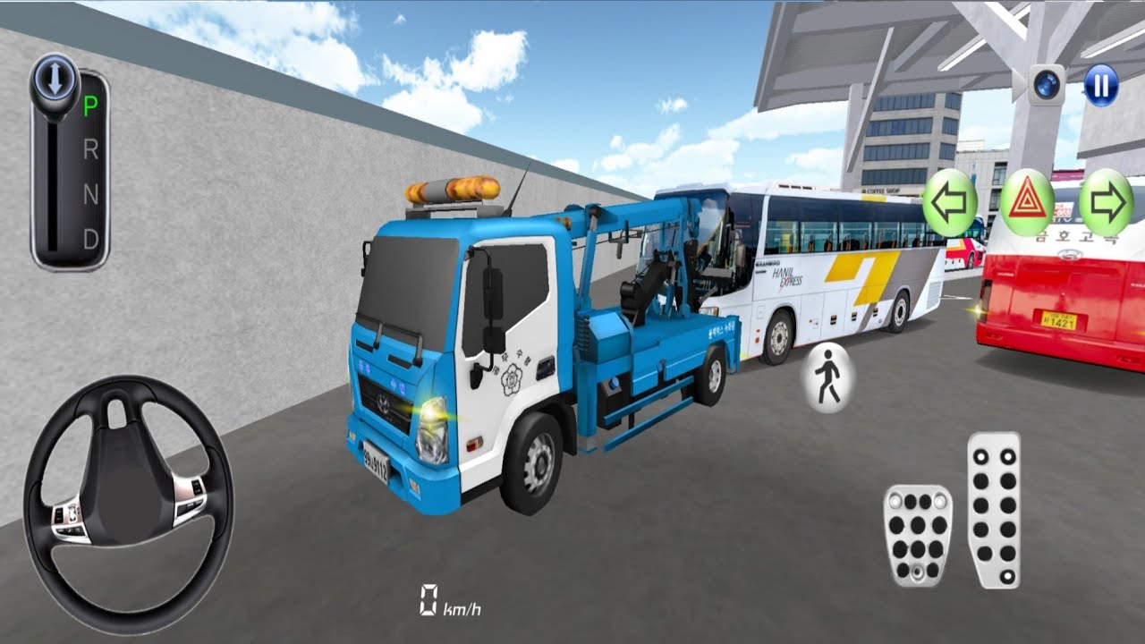 3D Driving Class #6- All New Hyundai Truck & Bus Parking  Funny Drive     - Android  Gameplay