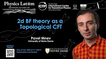2d BF theory as a Topological CFT - Pavel Mnev