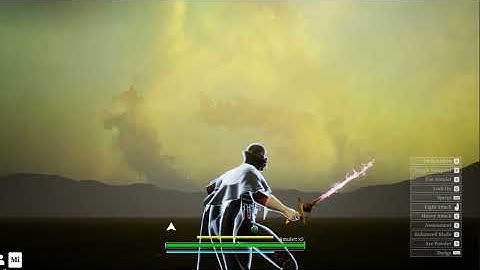 Early rough footage of the cancelled third person AoS RPG