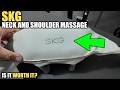 I Tried the SKG Neck and Shoulder Massage Review