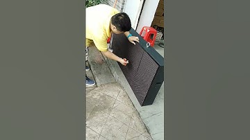 Q-Color fast assemble  and fast disassemble outdoor led display module