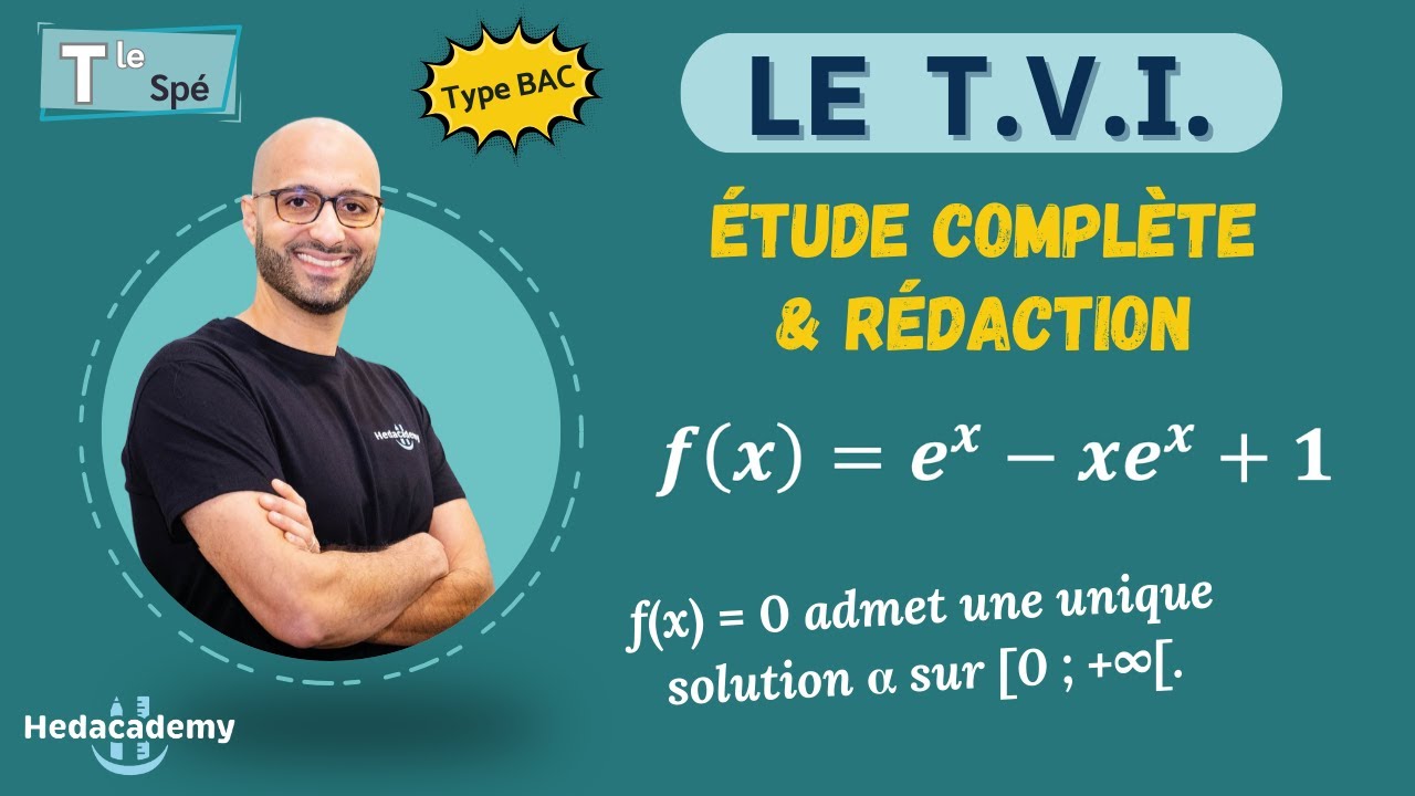 TVI & FONCTION EXPONENTIELLE - Terminale