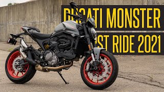 2021 Ducati Monster Plus - First Ride & Review (Great Bike, Just Not For Me)