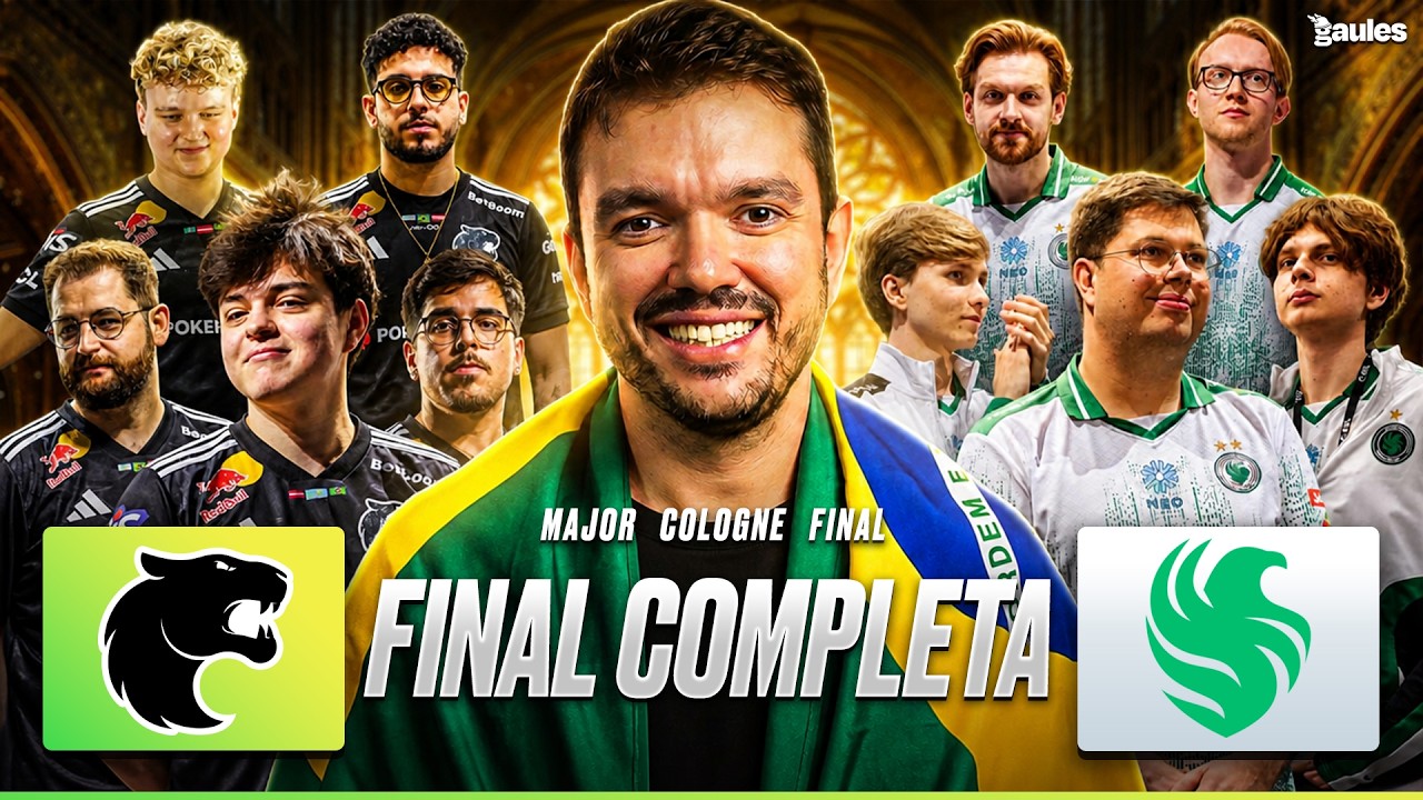 GRANDE FINAL  |  IEM COLOGNE MAJOR 2026 - !socio - Siga @Gaules nas redes!