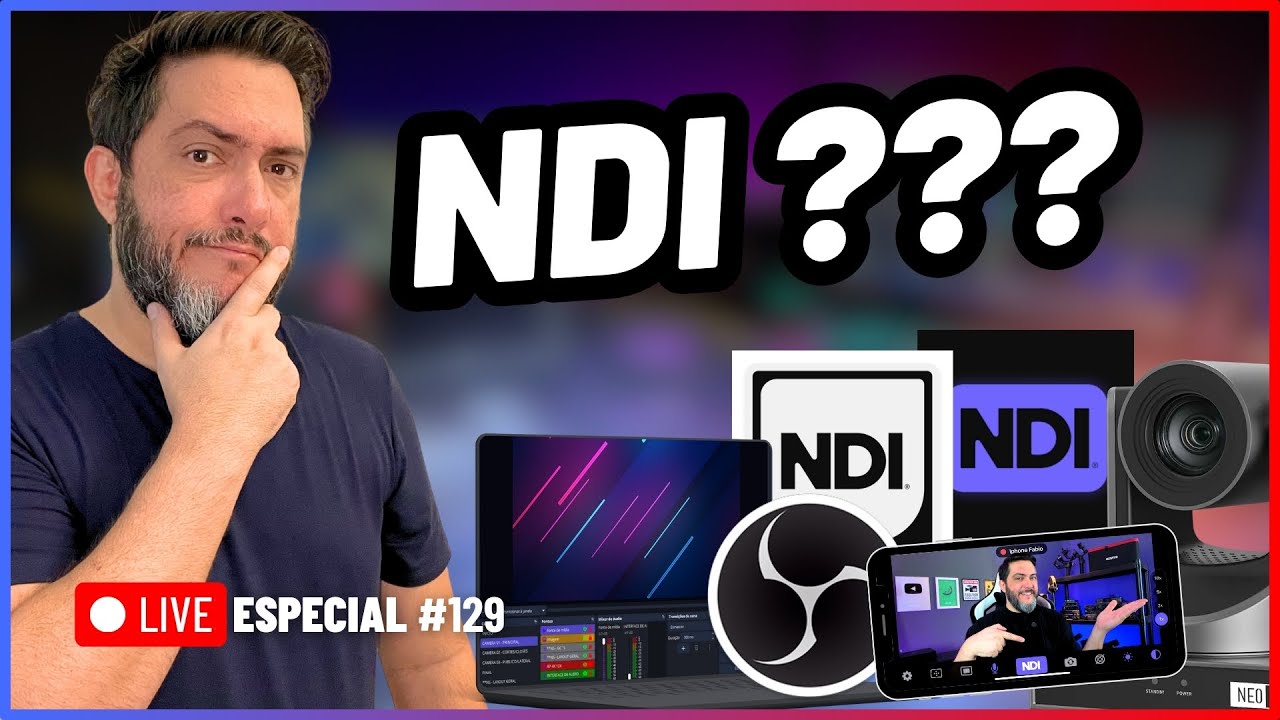 🔴 LIVE ESPECIAL #129 - Como Configurar o NDI Corretamente?! Dicas e ...