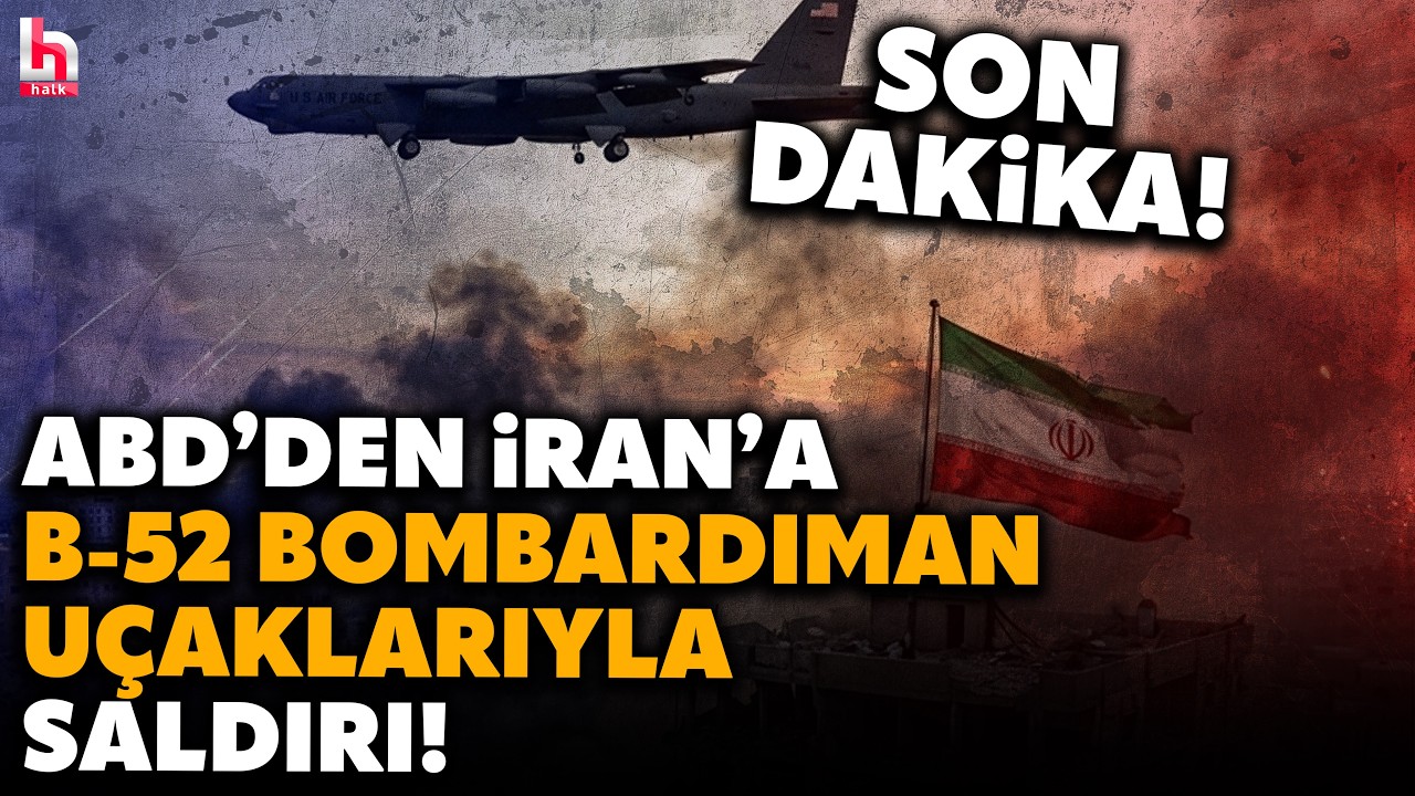SON DAKİKA! ABD, İran'a B-52 bombardıman uçakları ile saldırı düzenlediklerini duyurdu!