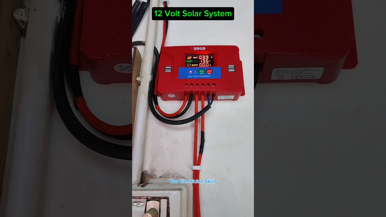 12 volt solar system | dc wiring for home