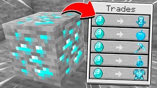 Minecraft But Blocks Trade EPIC ITEMS!
