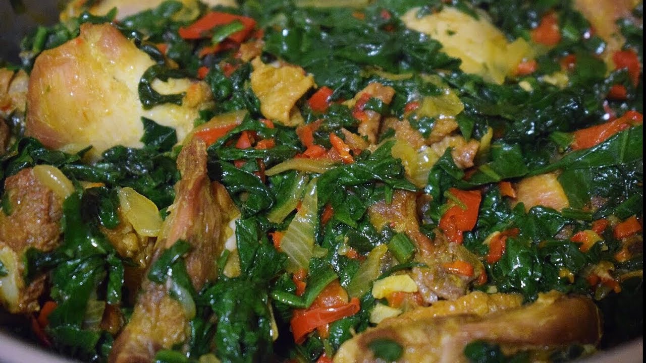 HOW TO COOK NIGERIAN VEGETABLE SOUP EFO RIRO SPINACH STEW YouTube