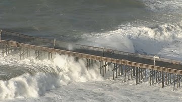 El Niño brings rain, floods and runaway trash cans to the Southland