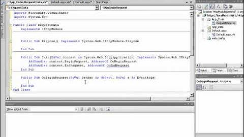 How to Implement an HttpModule in ASP.NET