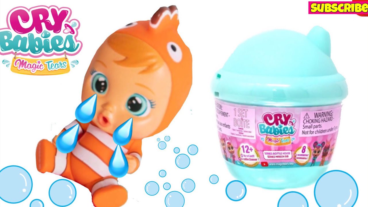 doll baby house Surprise Chanel with New Cry Babies Magic Tears Doll W/Bottle Dollhouse ! Doll Video