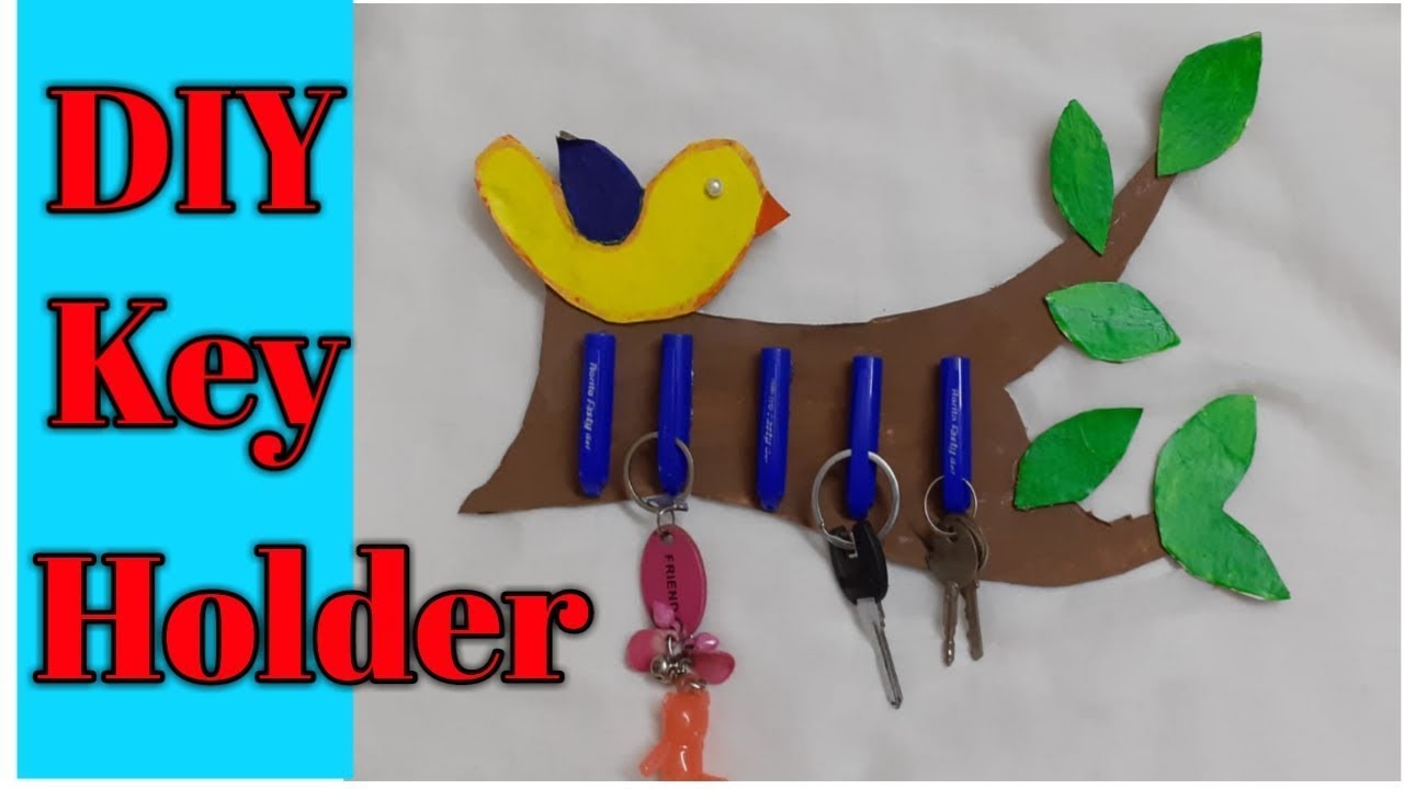How to make Key Holder DIY Key Holder Key Holder from Cardboards