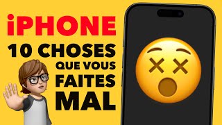 10 choses que vous faites mal sur votre iPhone (arrêtez ça ! 😵) - partie 1