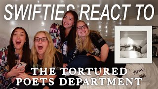 COLLEGE GIRLS REACT TO THE TORTURED POETS DEPARTMENT | taylor swift album reaction
