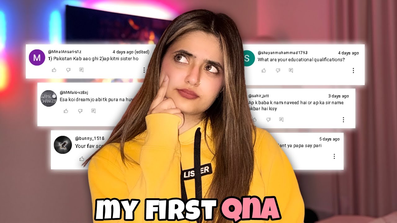 Who is my favorite Youtuber 🤔 First QnA ❓
