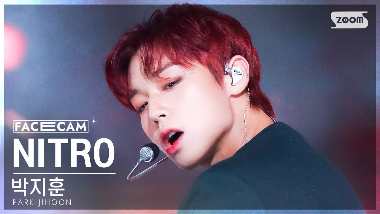 [페이스캠4K] 박지훈 'NITRO' (PARK JIHOON FaceCam) @SBS Inkigayo 221016