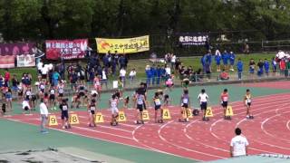 20161010 大阪市陸上競技カーニバル 中学男子 100m 予選 5組