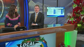 Preliminary snowfall totals across northeast Wisconsin from Thursday's winter storms