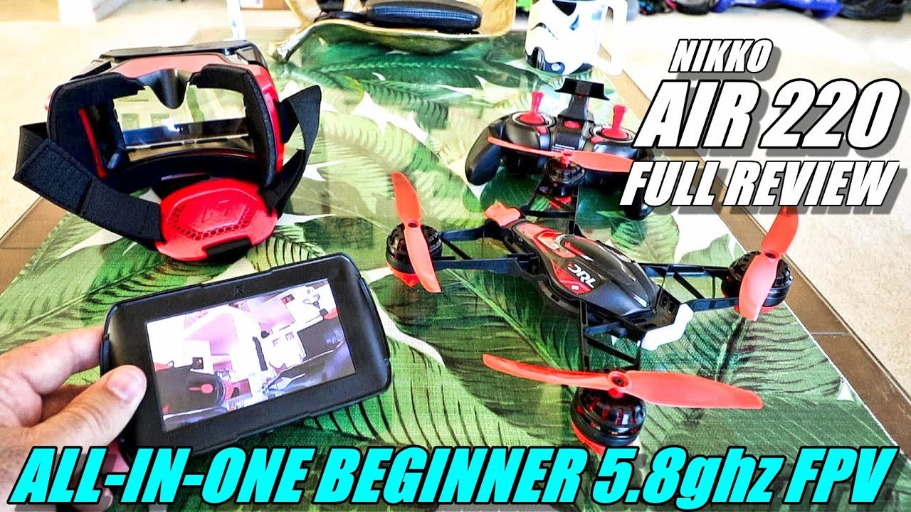 Nikko jeu de drone air race vision 220 fpv pro avec caméra 22608 - La Poste