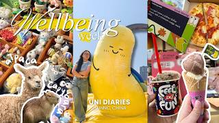 making the most of my final semester | product design presentation & wellbeing week🍬