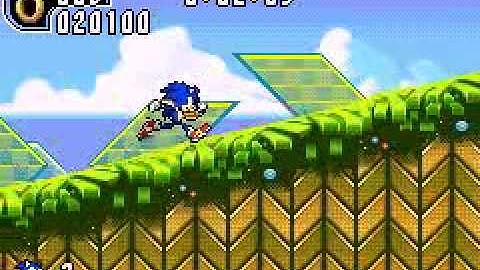 Sonic advance 2 (Sonic playthrough) (Part 1)