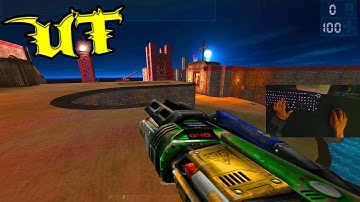 Race 2 Da Finish!  Does Speed Matter, or Is It Aim? Unreal Tournament Deathmatch Online Gameplay