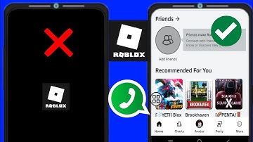 How to fix black screen on Roblox Mobile 2025 // Roblox Black Screen Problem