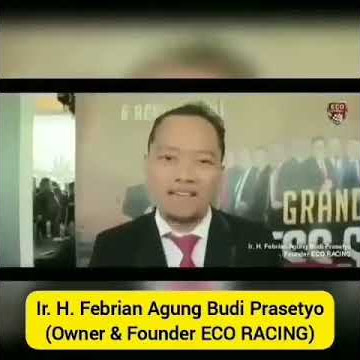 MOBIL LAMBORZINI H. FEBRIAN AGUNG (OWNER PT BEST) MENGGUNKAN ECO RACING