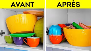 Des Astuces de Rangement Super Ingénieuses Pour Vous Aider à Désencombrer Votre Maison