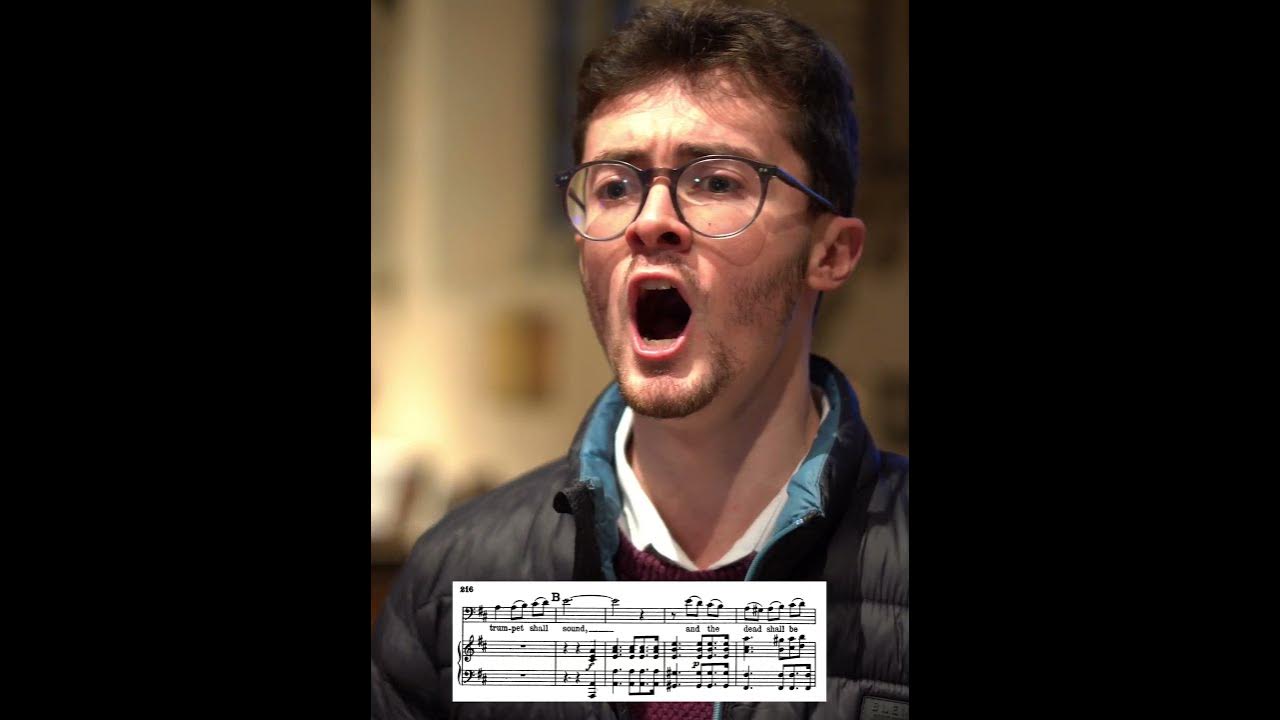 Practicing “The Trumpet Shall Sound” from Handel’s Messiah 🎺 #messiah #practice #classicalmusic Practicing “The Trumpet Shall Sound” from Handel’s Messiah 🎺 #messiah #practice #classicalmusic
