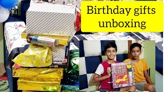 Birthday gifts unboxing | birthday gift ideas for boys | gift opening  | after birthday things