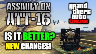 GTA Online: Is Assault on ATT-16 BETTER With The New Changes? (My Thoughts and Feedback)
