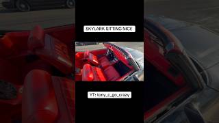 Red interior with the convertible top is a nice combination. #vlog #clips #hellcat #srt #corvette