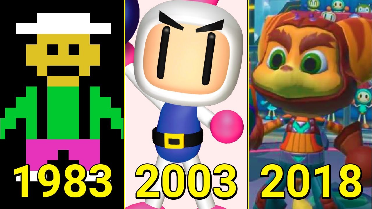 Evolution of Bomberman Games 1983-2018 