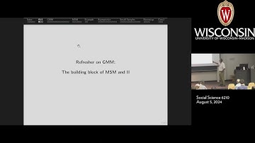 DSE2024 Lecture 9 by Dean Corbae: Simulation Based Estimation Methods in Macroeconomics: MSM