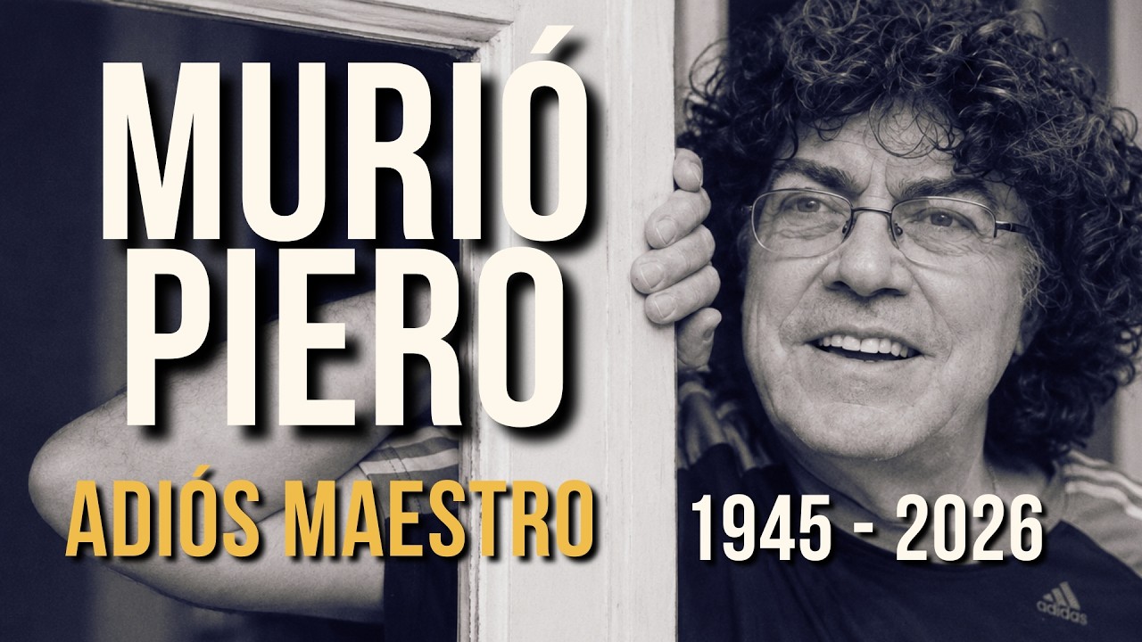 ÚLTIMA HORA: falleció el cantante Piero a los 81 años
