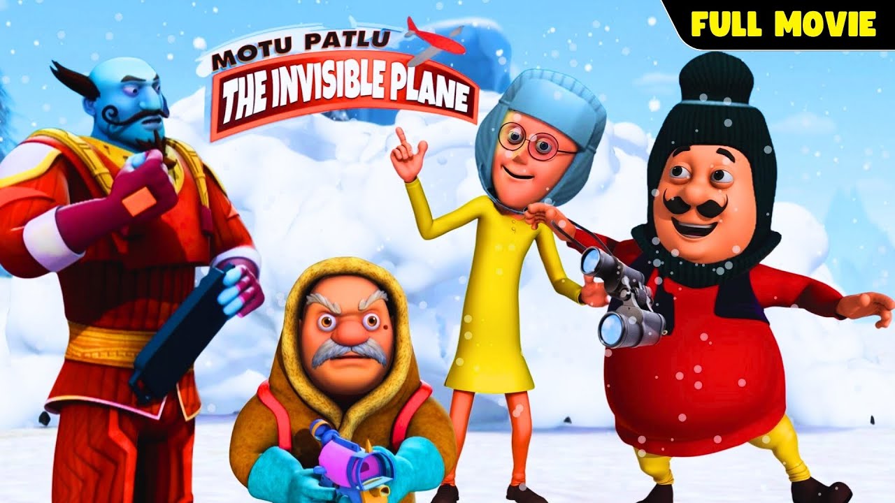 Motu Patlu और  Plane बचाओ 🛩️ | Motu Patlu : The Invisible Plane | Full Movie