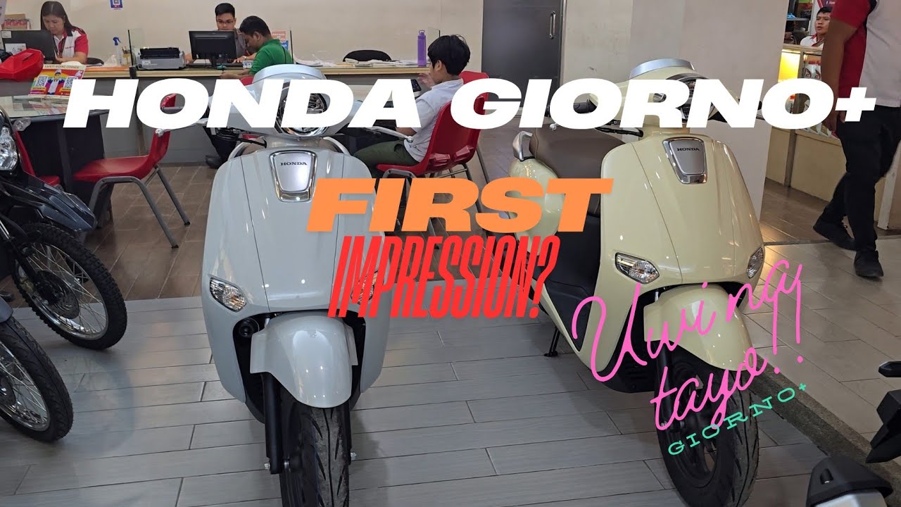 Hello Honda Giono! Uwi na tayo! Closer LOOK! First impressions?