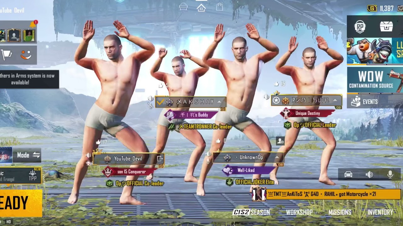 Bgmi Vector Funny Dance 🤣 ||