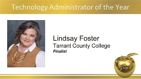 2022 Educator Awards - Technology Administrator of...