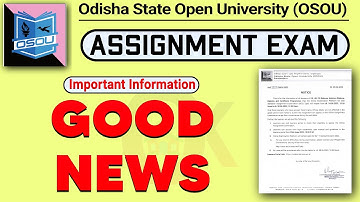 Osou assignment exam Portal  Reopen // Assignment Exam // Osou Exam 2022 // Odia knowledge Academy