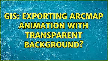 GIS: Exporting ArcMap Animation with Transparent Background?